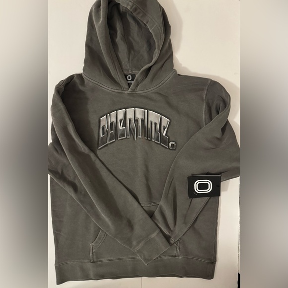 OVERTIME CHROMETEAM grey HOODIE kids UNISEX NEW WITH TAGS size XL - Picture 4 of 8